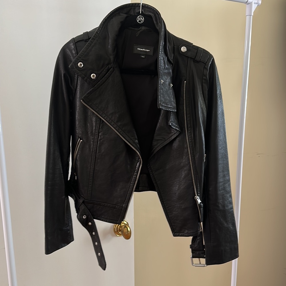 MACKAGE REAL LEATHER JACKET